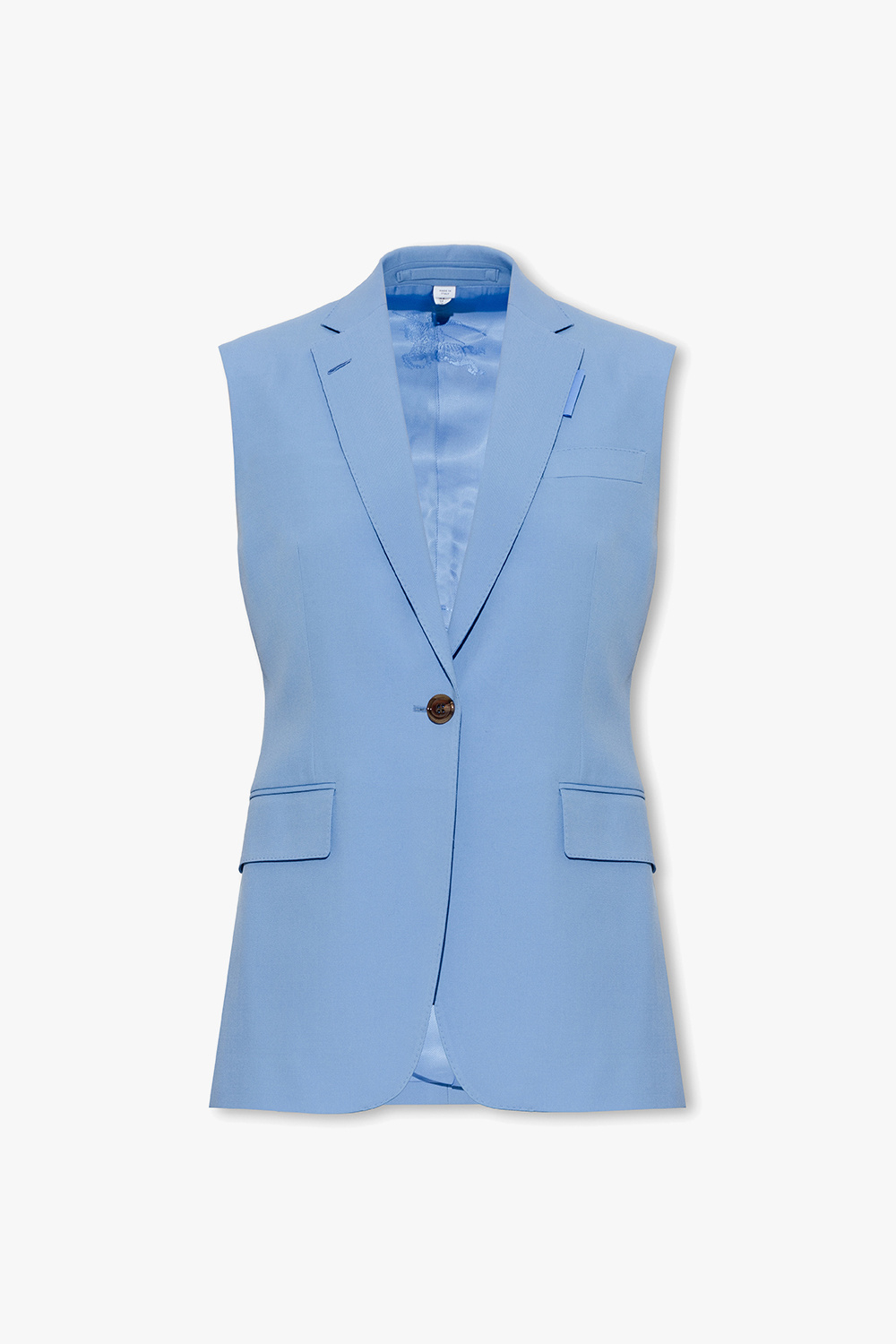 Burberry vest hot sale womens blue